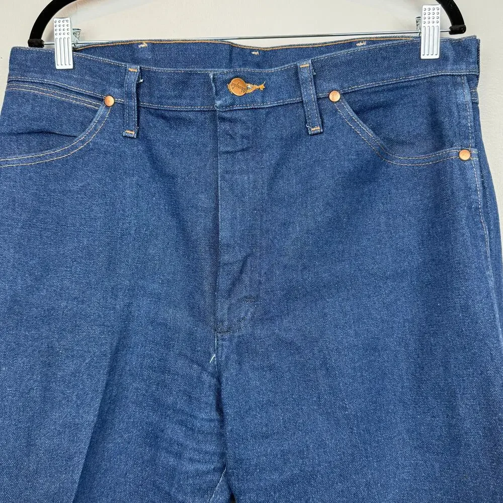 Wrangler Men’s 36x34 Jeans 100% Cotton Cowboy Cut Western Workwear